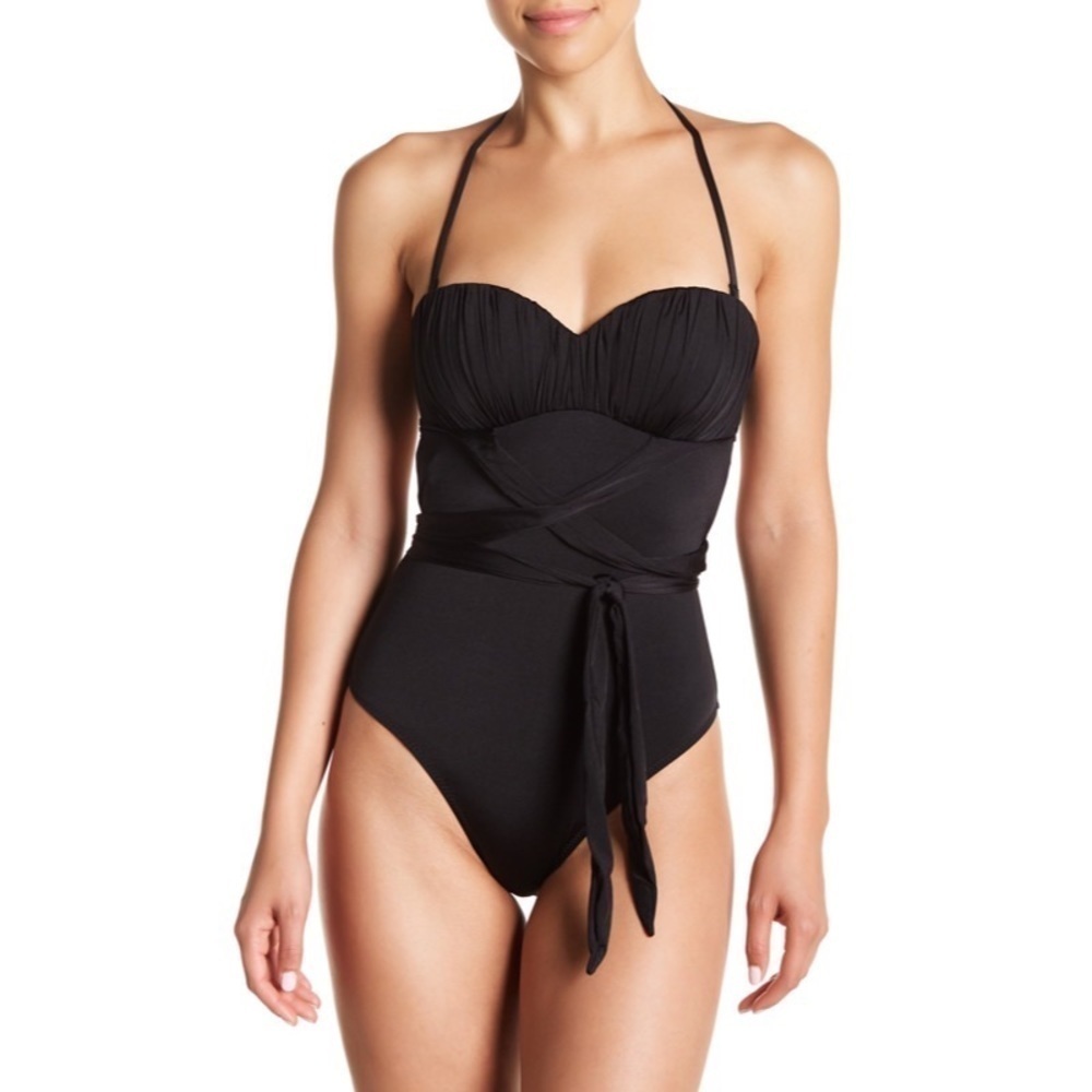 NWT 10 CROSBY DEREK LAM Body Wrap One-Piece